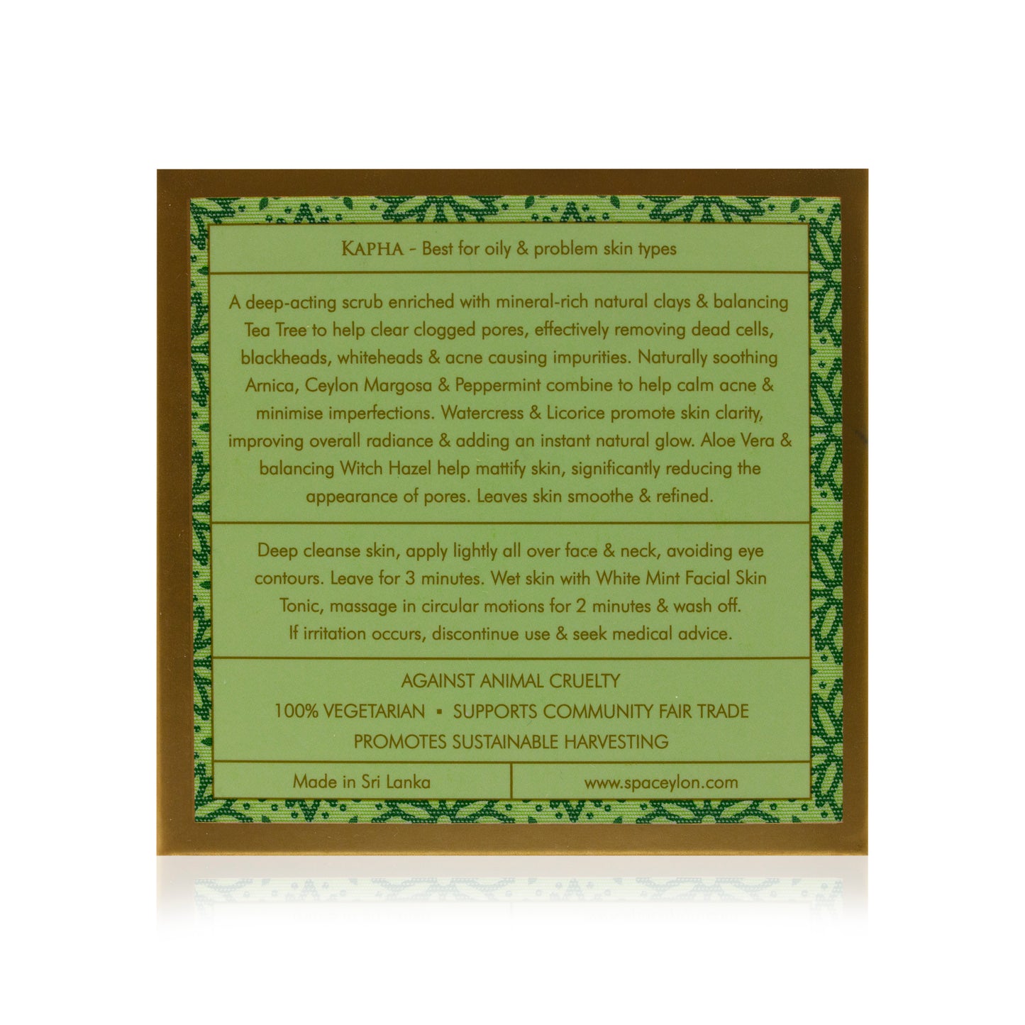 Neem & Tea Tree - Refining Natural Exfoliator 100g