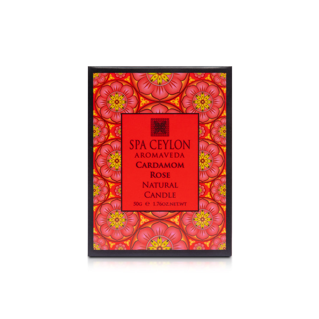 Cardamom Rose - Natural Candle 50g