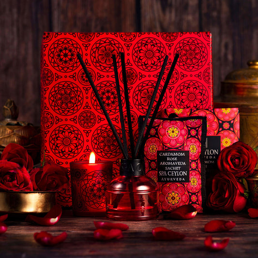 Cardamom Rose - Small Home Floral Aroma Collections