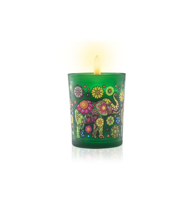Ceylon Elephant - Forest Trail - Aromaveda Natural Candle - 50g