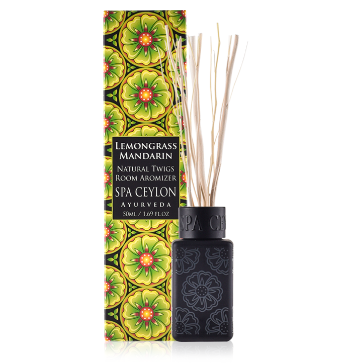 Lemon Grass Mandarin - Natural Twigs Room Aromizer