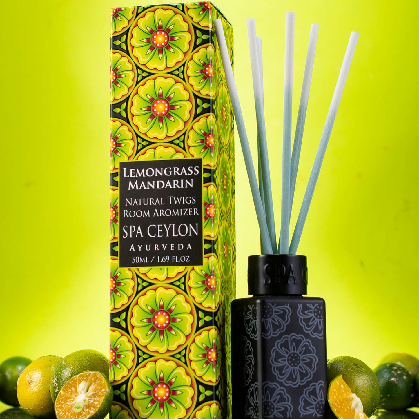 Lemon Grass Mandarin - Natural Twigs Room Aromizer