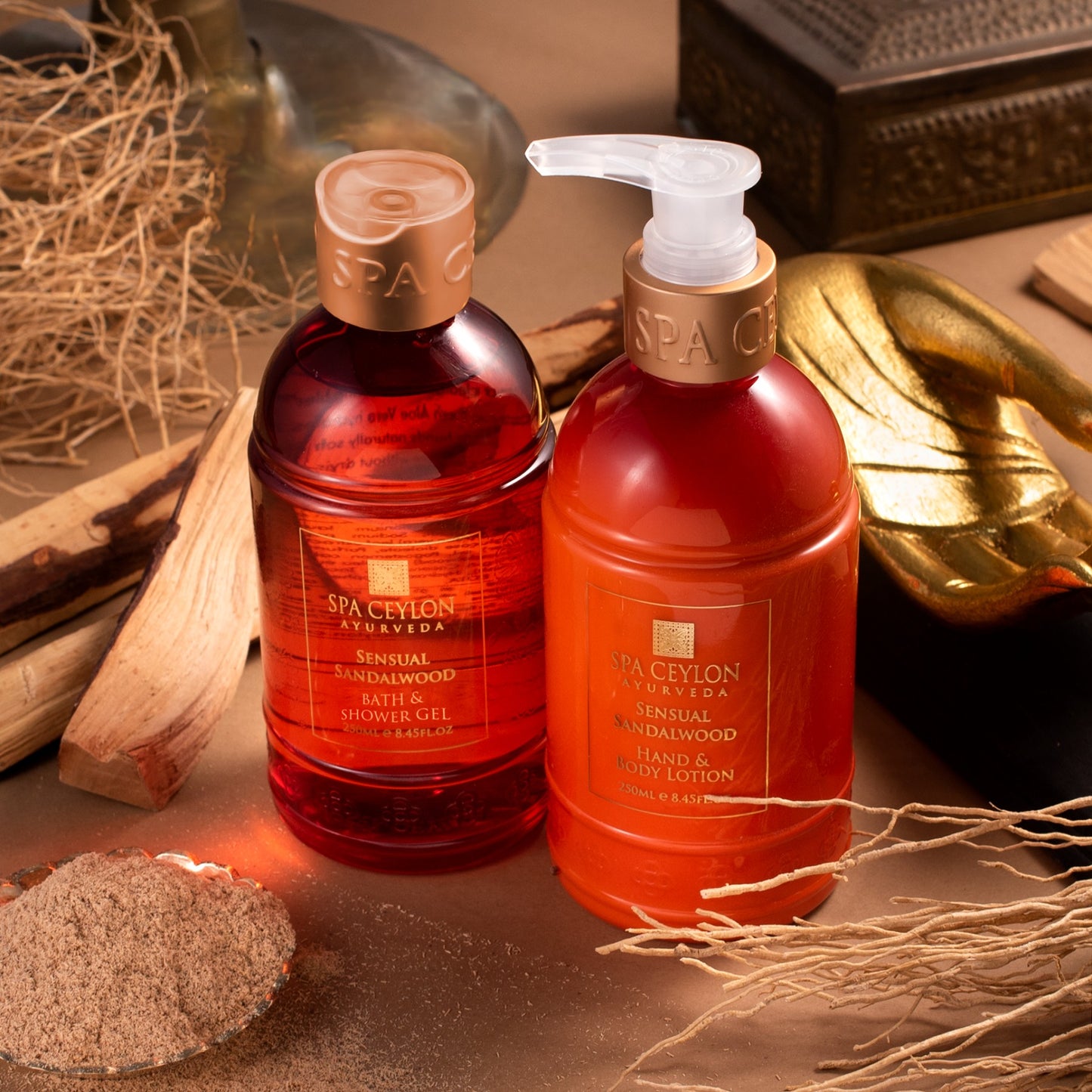 Sensual Sandalwood Bath & Body Duo