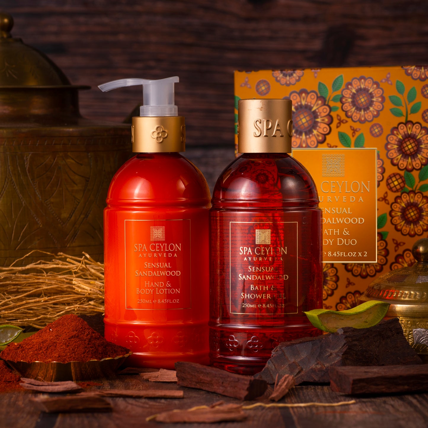 Sensual Sandalwood Bath & Body Duo