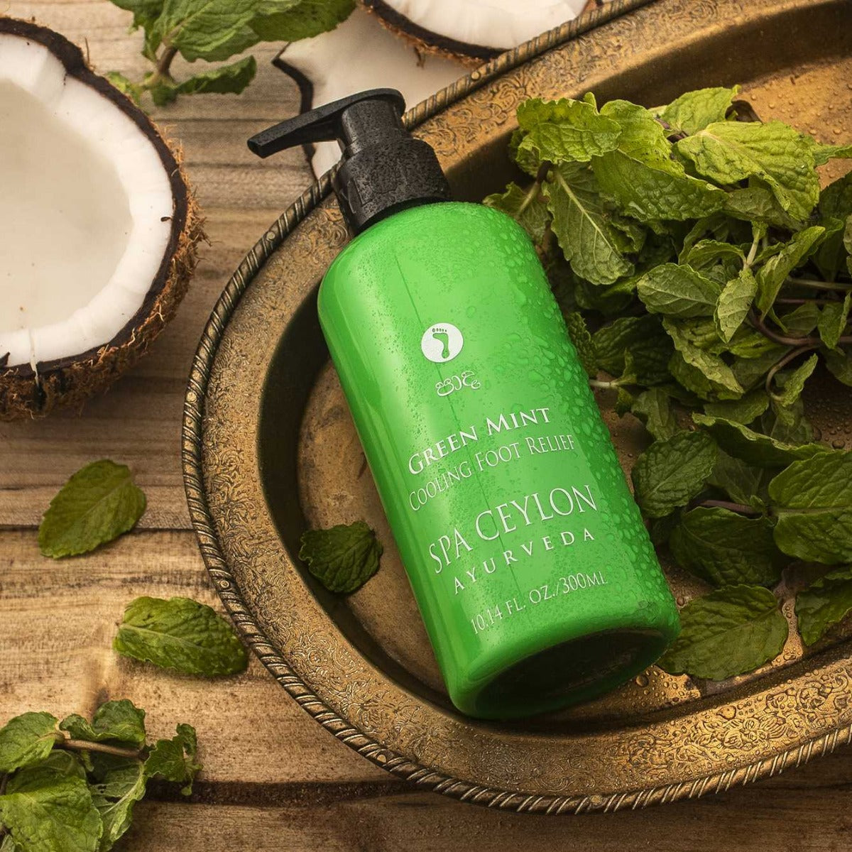 GREEN MINT- Cooling Foot Relief 300ml-5423