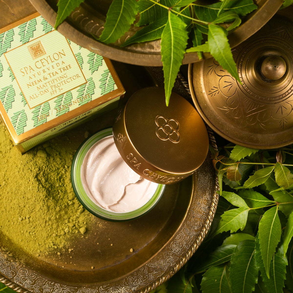 NEEM & TEA TREE -Â Mattifying All - day Protector SPF 5+ 100g-5411