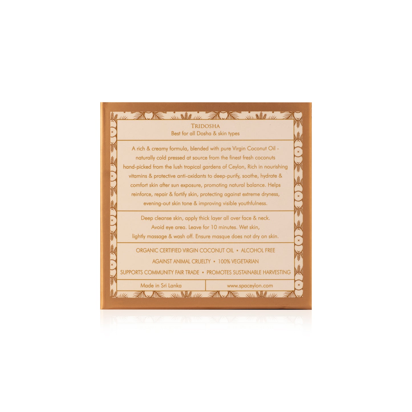 Virgin Coconut - Nourishing & Glowing Facial Masque 100g