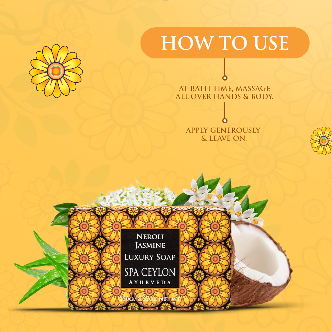 Neroli Jasmine - Luxury Soap 250g