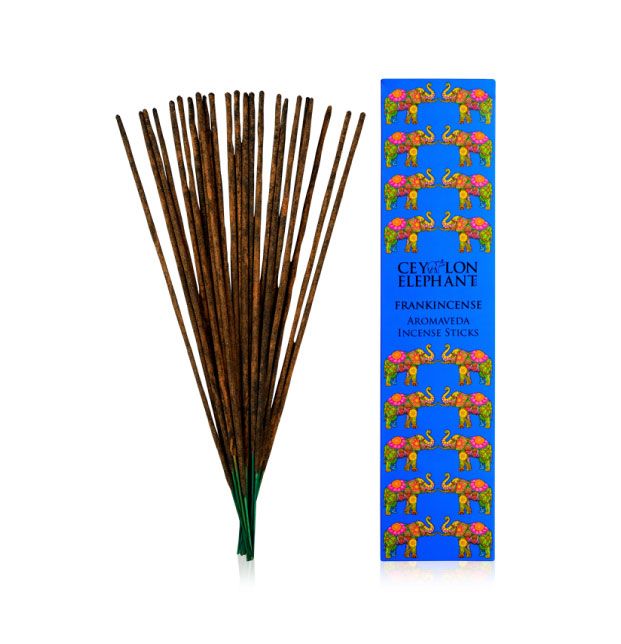Ceylon Frankincense Kay Lime - Aromaveda Incense Sticks