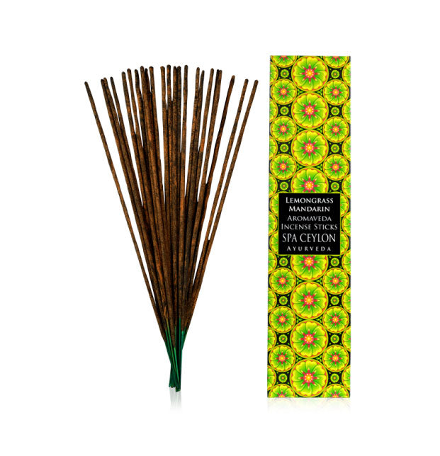 LEMONGRASS & MANDARIN - Aromaveda Incense Stick-0