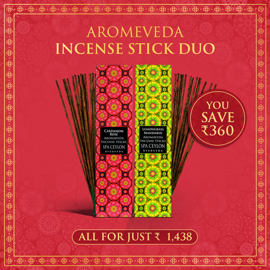 Aromeveda Incense Stick Duo