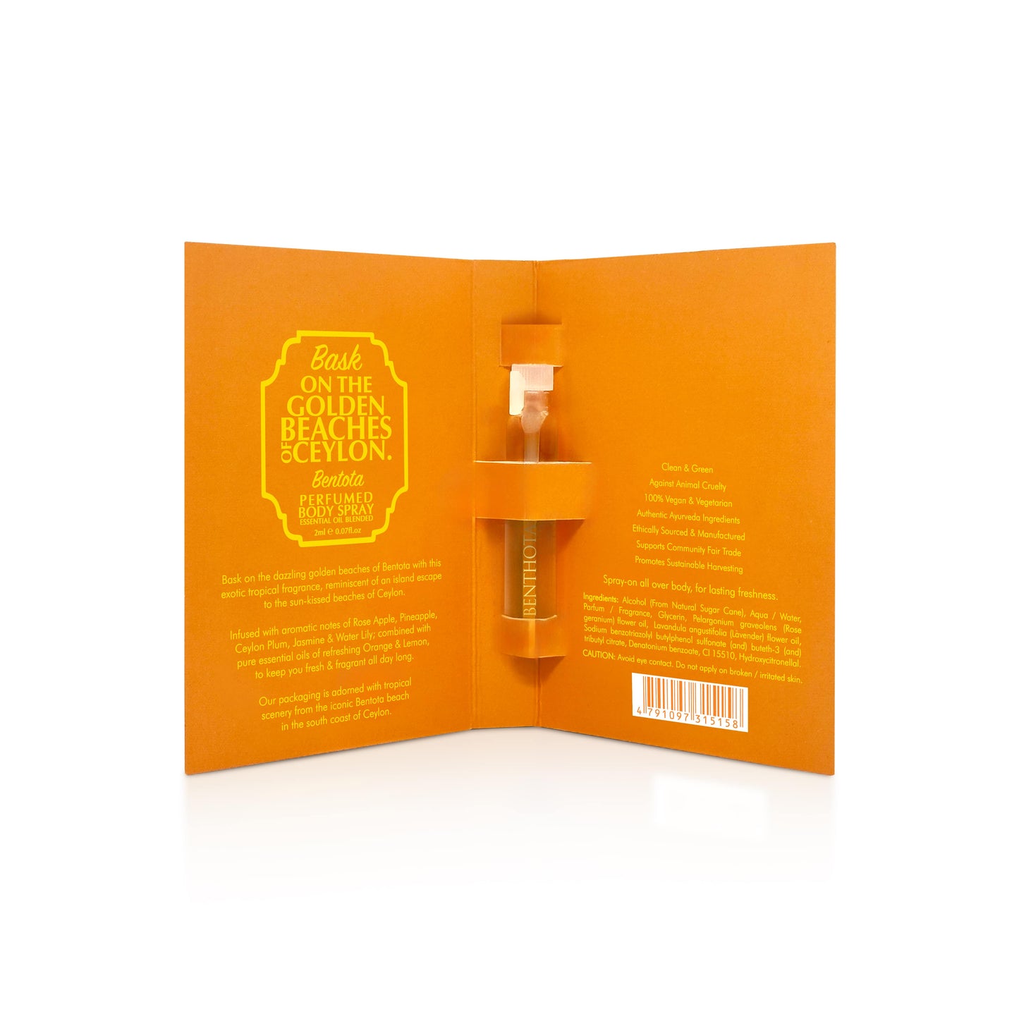 Benthota Beach Perfumed Body Spray 2ml