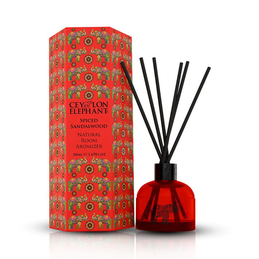 Ceylon Elephant Spiced Sandalwood - Natural Twig Room Aromizer 50ml