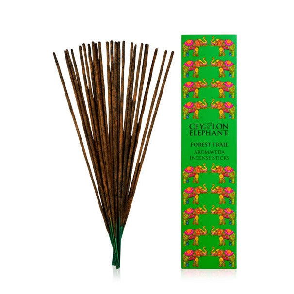 Ceylon Elephant Forest Trail - Aromaveda Incense Sticks
