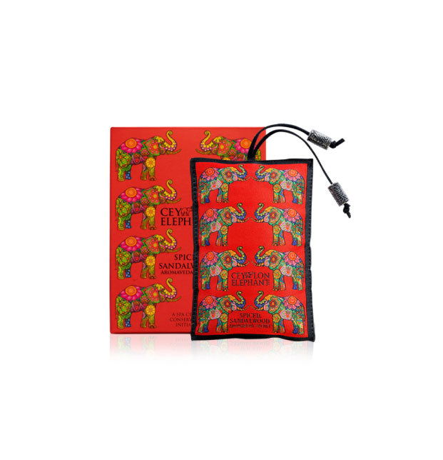 Ceylon Spiced Sandalwood - Elephant Aromaveda Sachet