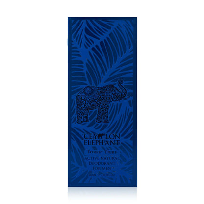 Forest Tribe - Ceylon Elephant - Active Natural Deodorant for Men - 60ml - Spa Ceylon Sri Lanka