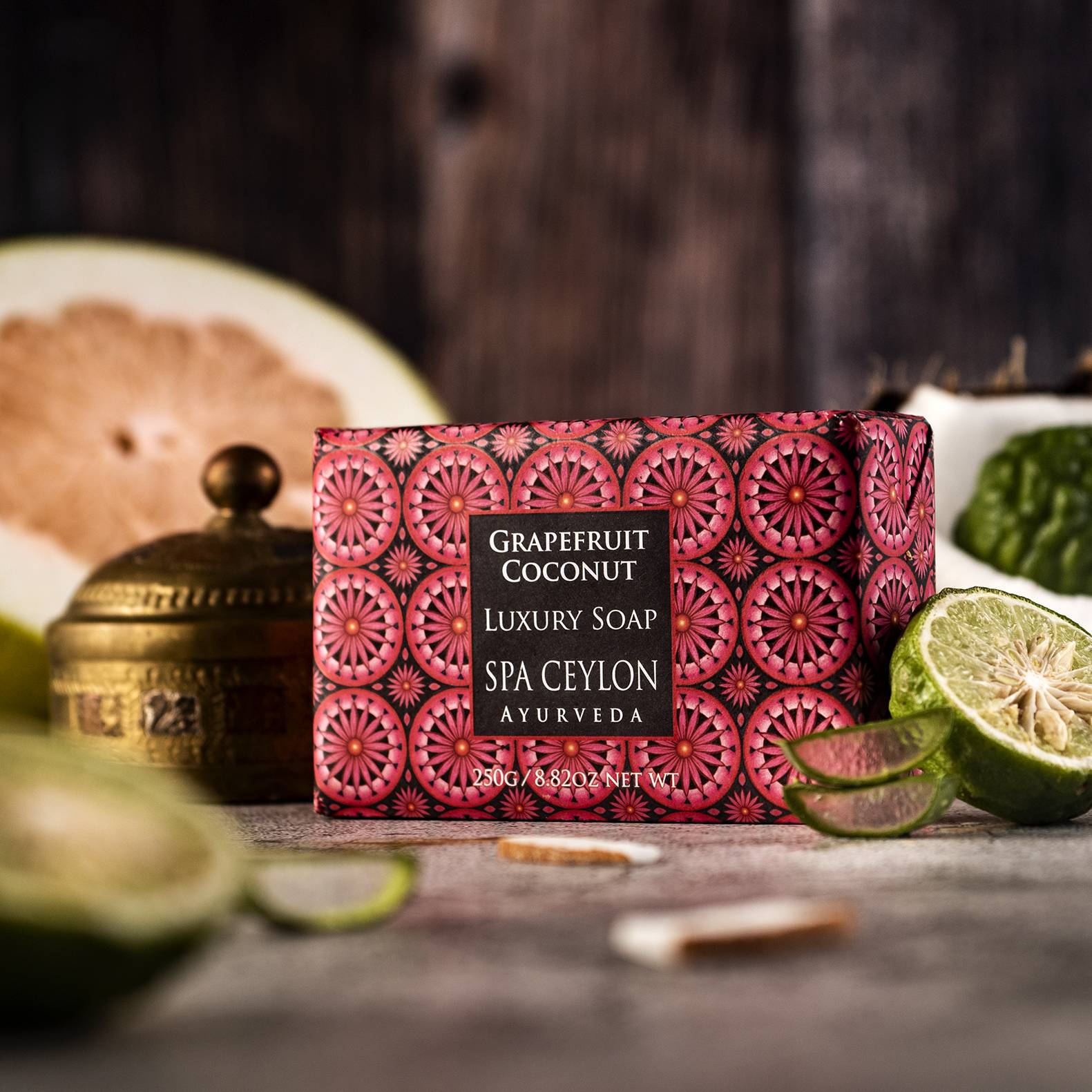 Grapefruit Coconut - Luxury Soap 250g - Spa Ceylon Sri Lanka