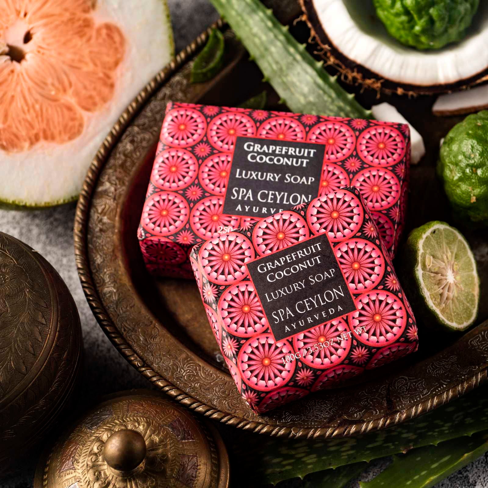 Grapefruit Coconut - Luxury Soap 250g - Spa Ceylon Sri Lanka