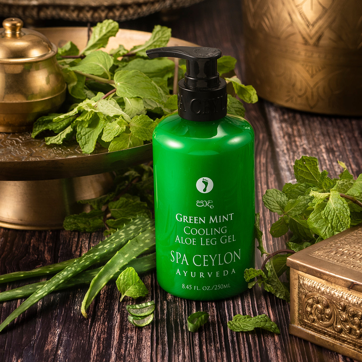 Green Mint - Cooling Aloe Leg Gel 250ml