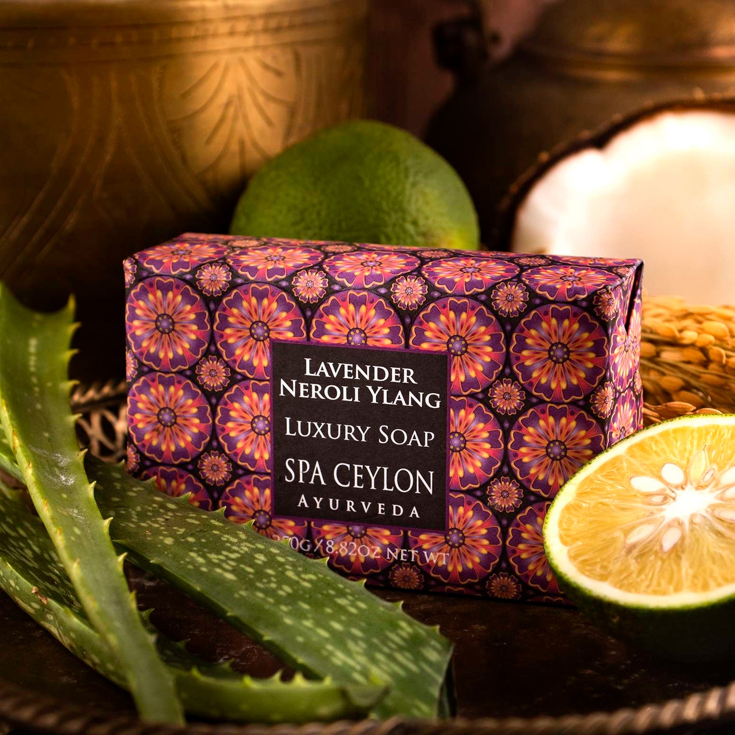 Lavender Neroli Ylang Luxury Soap 250g - Spa Ceylon Sri Lanka
