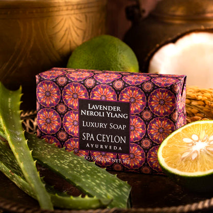 Lavender Neroli Ylang Luxury Soap 250g - Spa Ceylon Sri Lanka