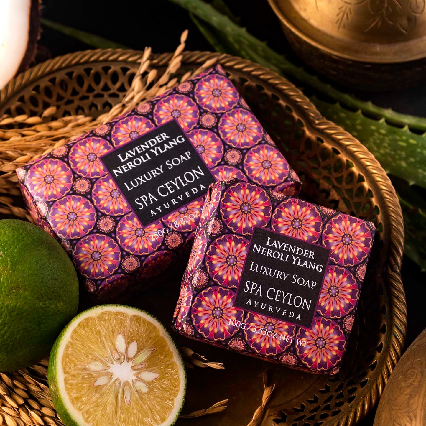 Lavender Neroli Ylang Luxury Soap 250g - Spa Ceylon Sri Lanka
