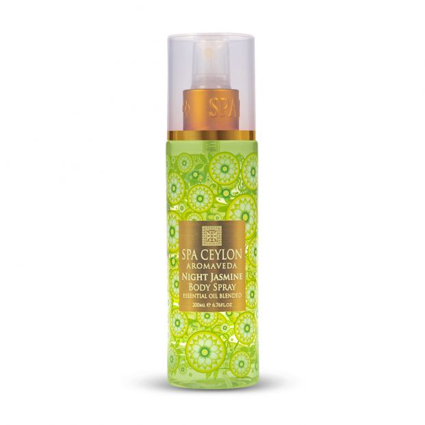 Night Jasmine - Body Spray 200ml - Spa Ceylon Sri Lanka