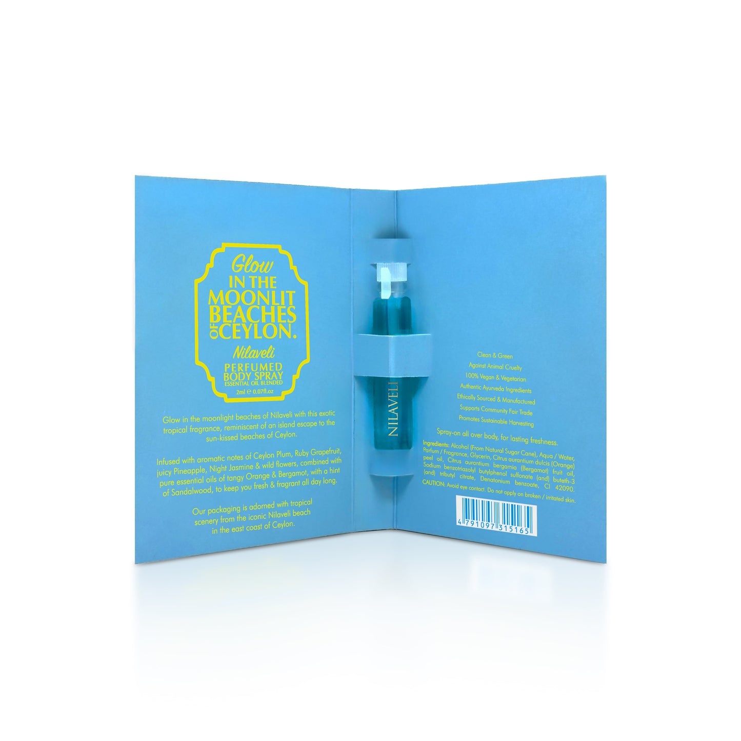 Nilaveli Beach Perfumed Body Spray 2ml