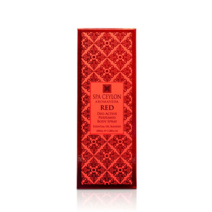 Red - Deo Active Perfumed Body Spray - 100ml - Spa Ceylon Sri Lanka