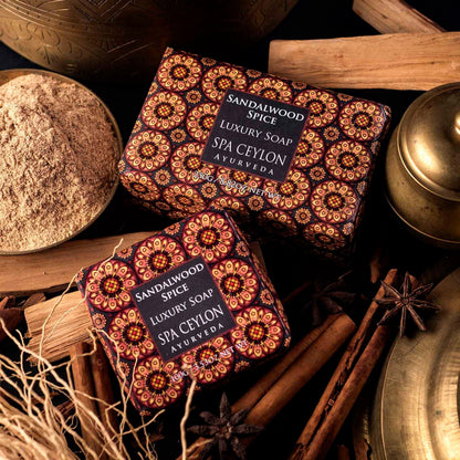 Sandalwood Spice - Luxury Soap 250g - Spa Ceylon Sri Lanka