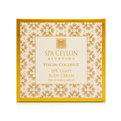 Virgin Coconut 10% - Light Body Cream 150g
