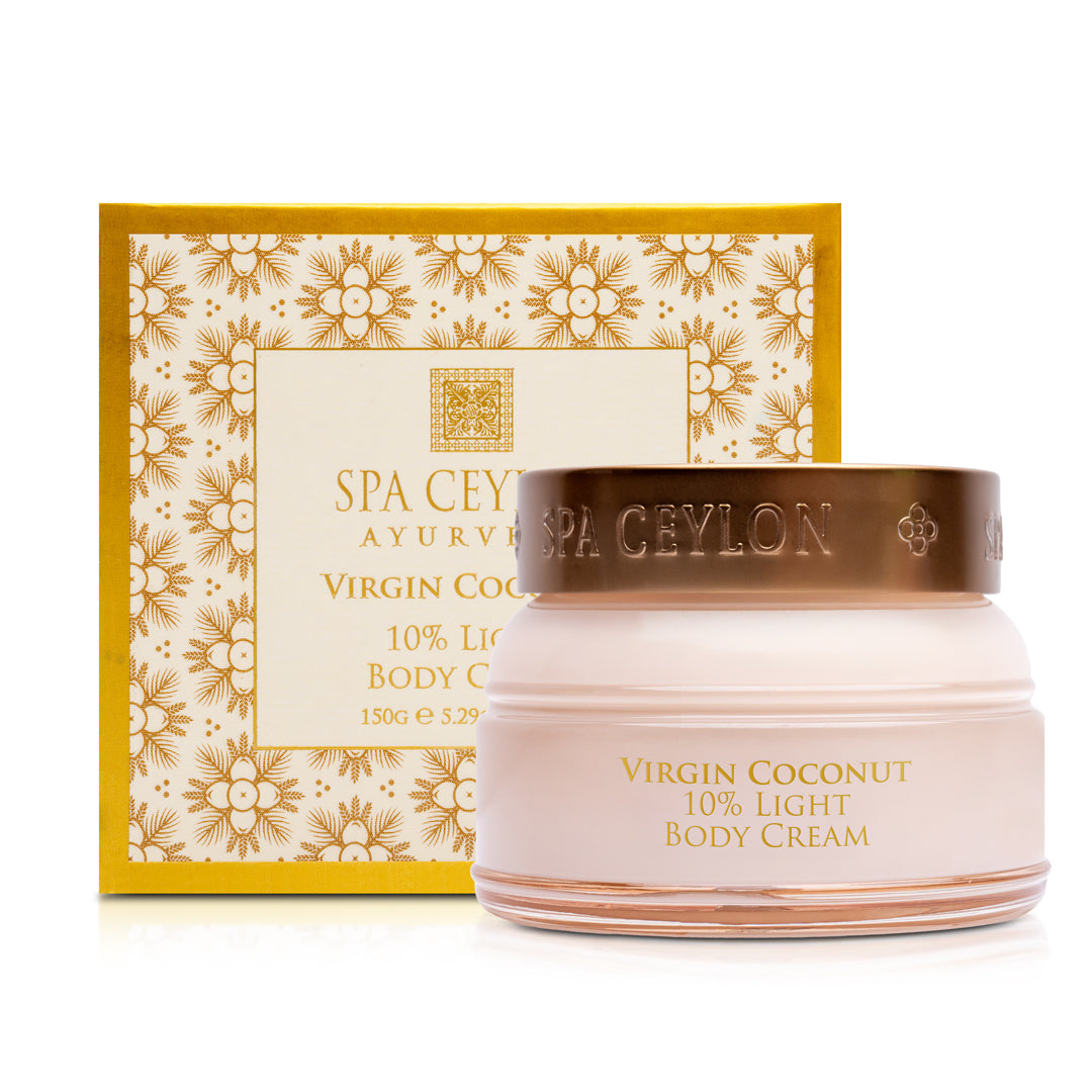 Virgin Coconut 10% - Light Body Cream 150g
