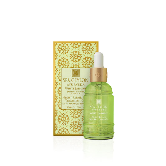 White Jasmine - Night Repair Face Treatment Oil 30ml